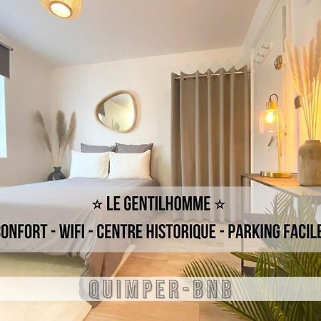 Le Gentilhomme - Studio - Entree Autonome - Plein Centre Historique Κεμπέρ Εξωτερικό φωτογραφία